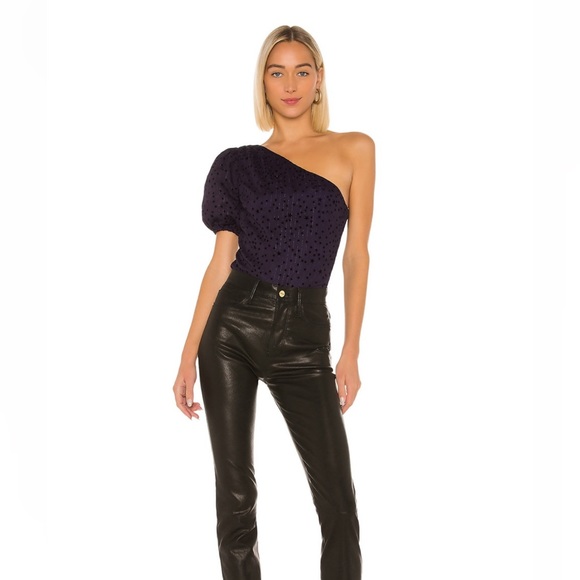 Majorelle Marcelo Top with Navy Stars Pattern - Picture 4 of 8